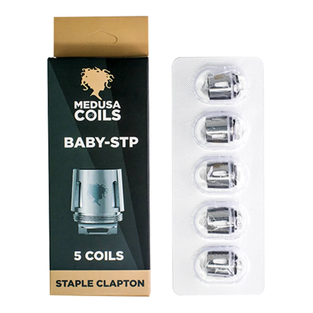 TFV8 BABY COILS - STAPLE CLAPTON BY MEDUSA COILS (5 PACK)
