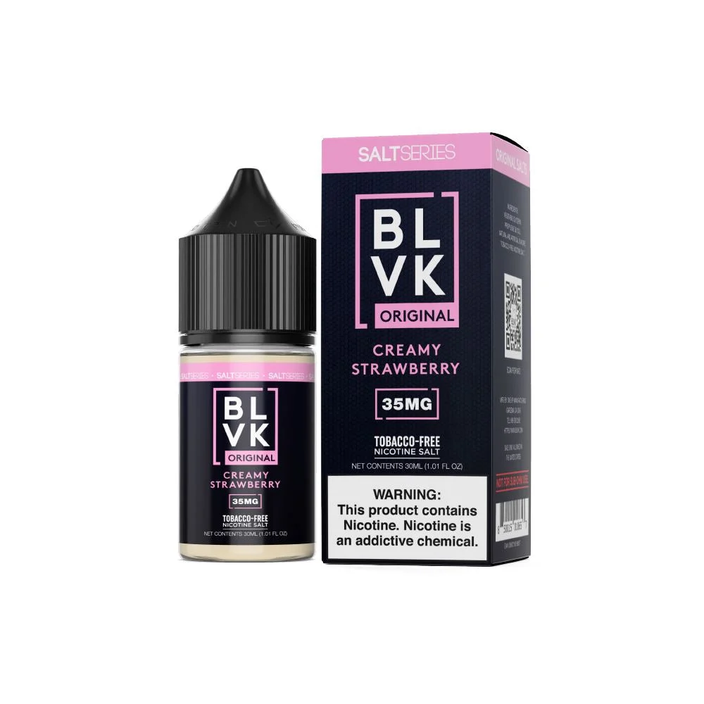 Creamy Strawberry (CRMY Strawberry) by BLVK Unicorn Nicotine Salt 30ml
