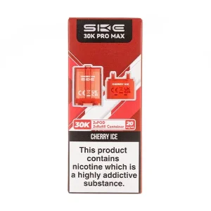 Cherry Ice Pro Max 30K Prefilled Pod + Refill by SKE