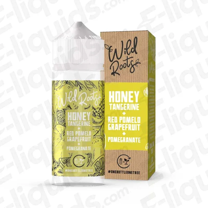 Wild Roots Honey Tangerine 100ml Shortfill Vape Juice