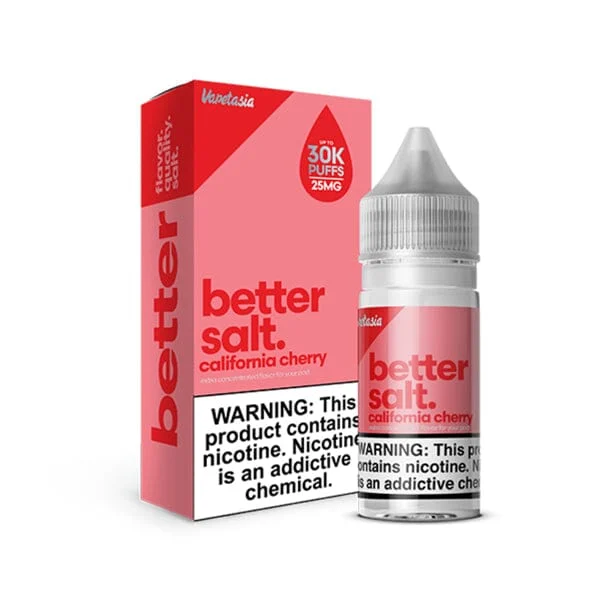 California Cherry Better Salt Vapetasia Salts 30mL