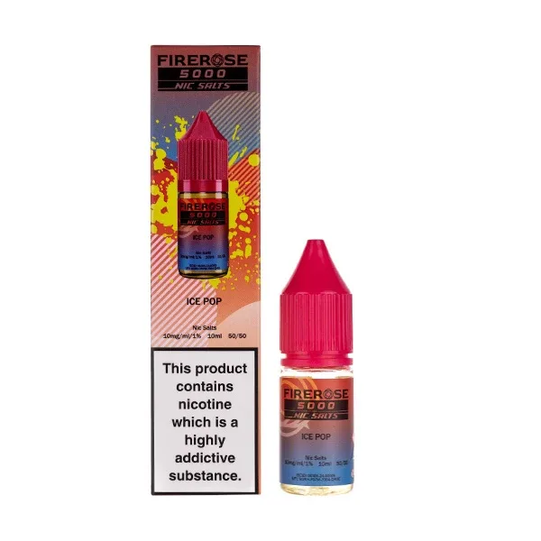 Ice Pop Nic Salt E-Liquid by Elux Firerose 5000