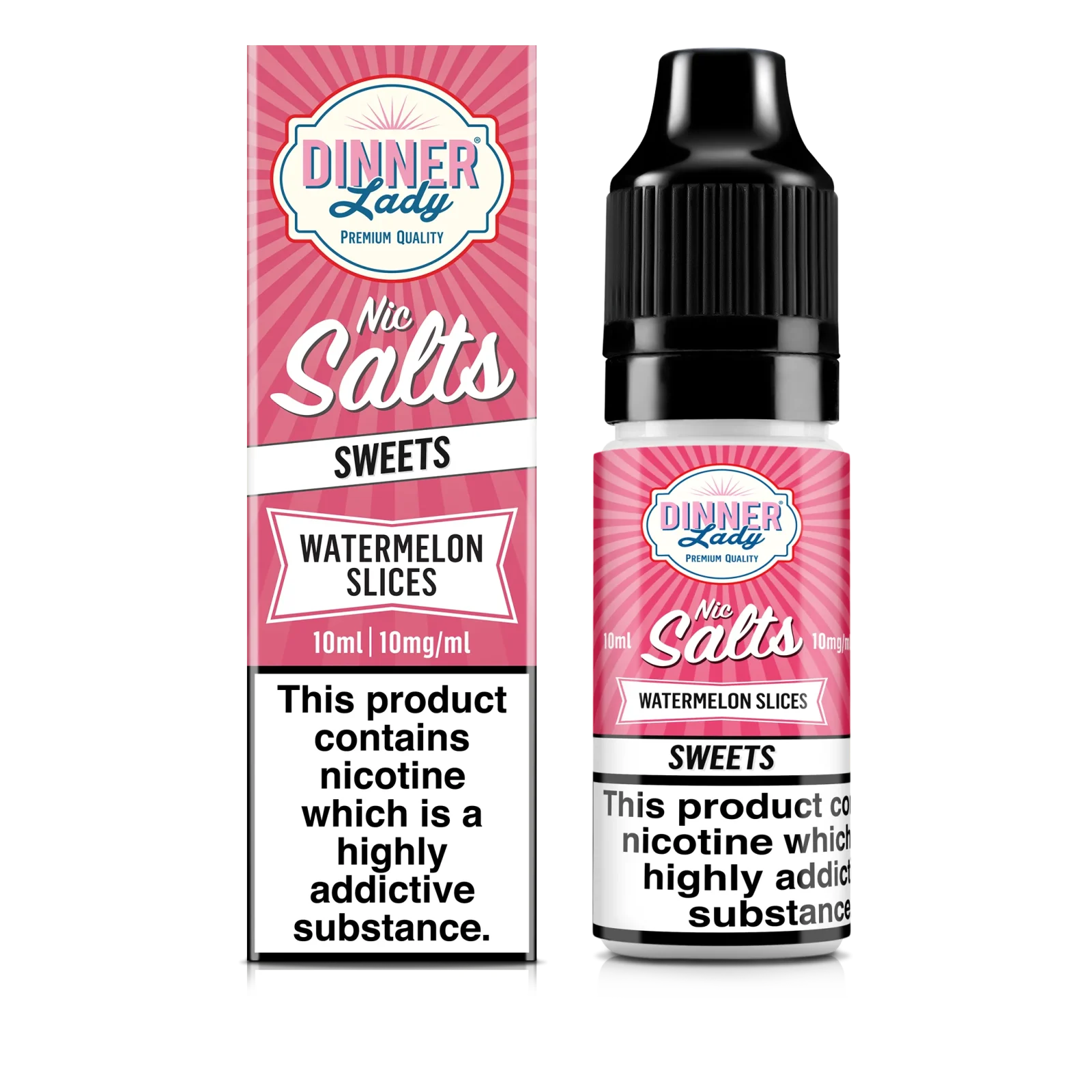 Dinner Lady - Watermelon Slices Nic Salt E-Liquid - Image 2