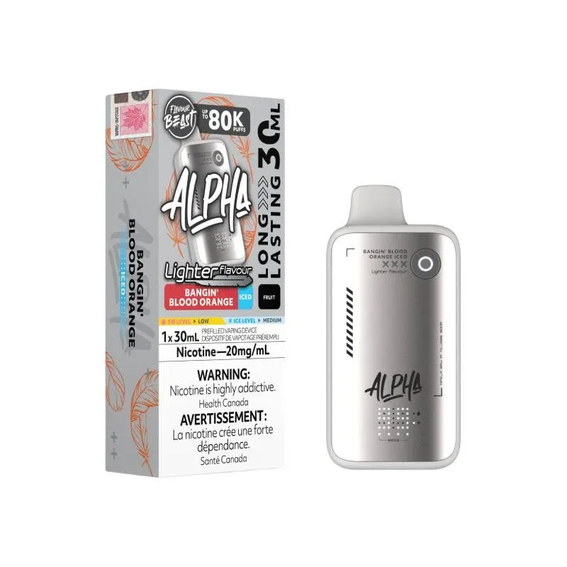 Flavour Beast ALPHA 80K Light Flavours - Bangin' Blood Orange