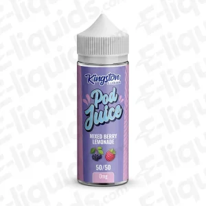 Kingston Mixed Berry Lemonade Pod Juice 50/50 100ml Shortfill Vape Juice