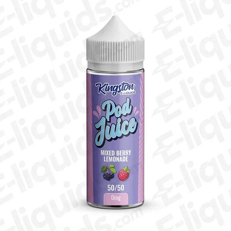 Kingston Mixed Berry Lemonade Pod Juice 50/50 100ml Shortfill Vape Juice