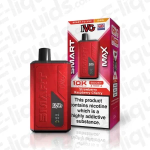 IVG Smart Max 10mg Strawberry Raspberry Cherry Prefilled Pod Kit
