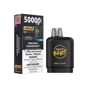 Flavour Beast Level X G2 Ultra Pod 50K - Pineapple Passionfruit Iced