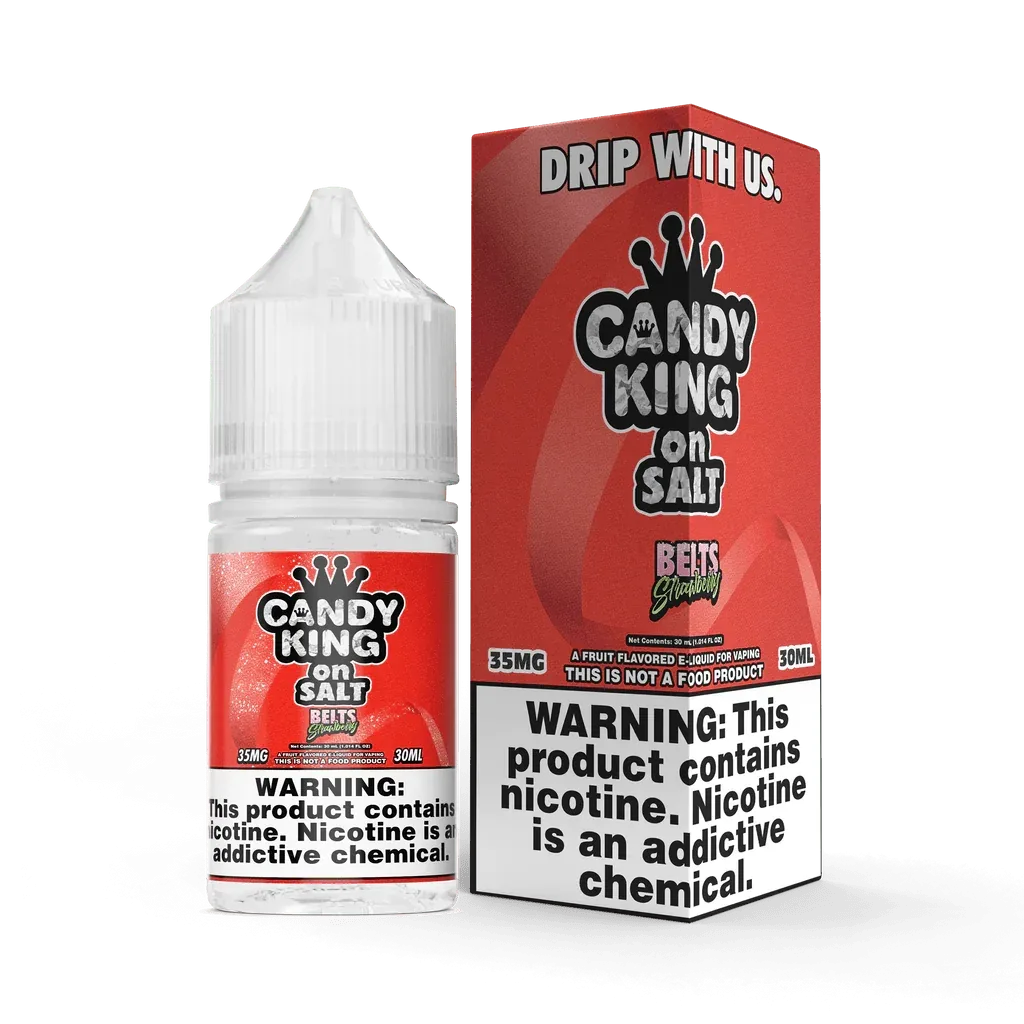 Strawberry Belts SALT - Candy King On SALT - 30mL