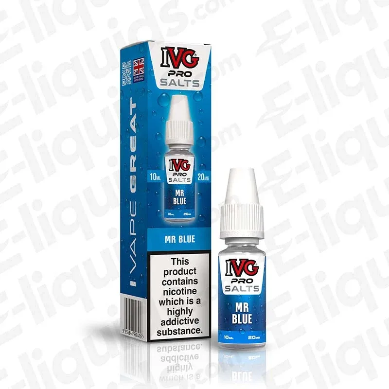 IVG Pro Mr Blue Nic Salt - Image 2