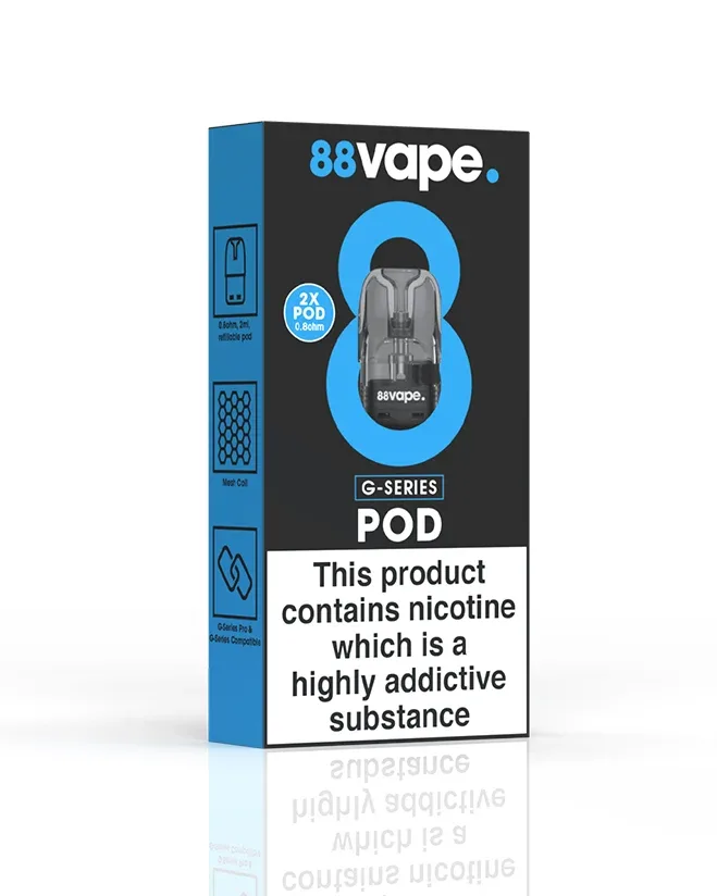 88Vape G-Series Pods (Pack of 2) - Image 2