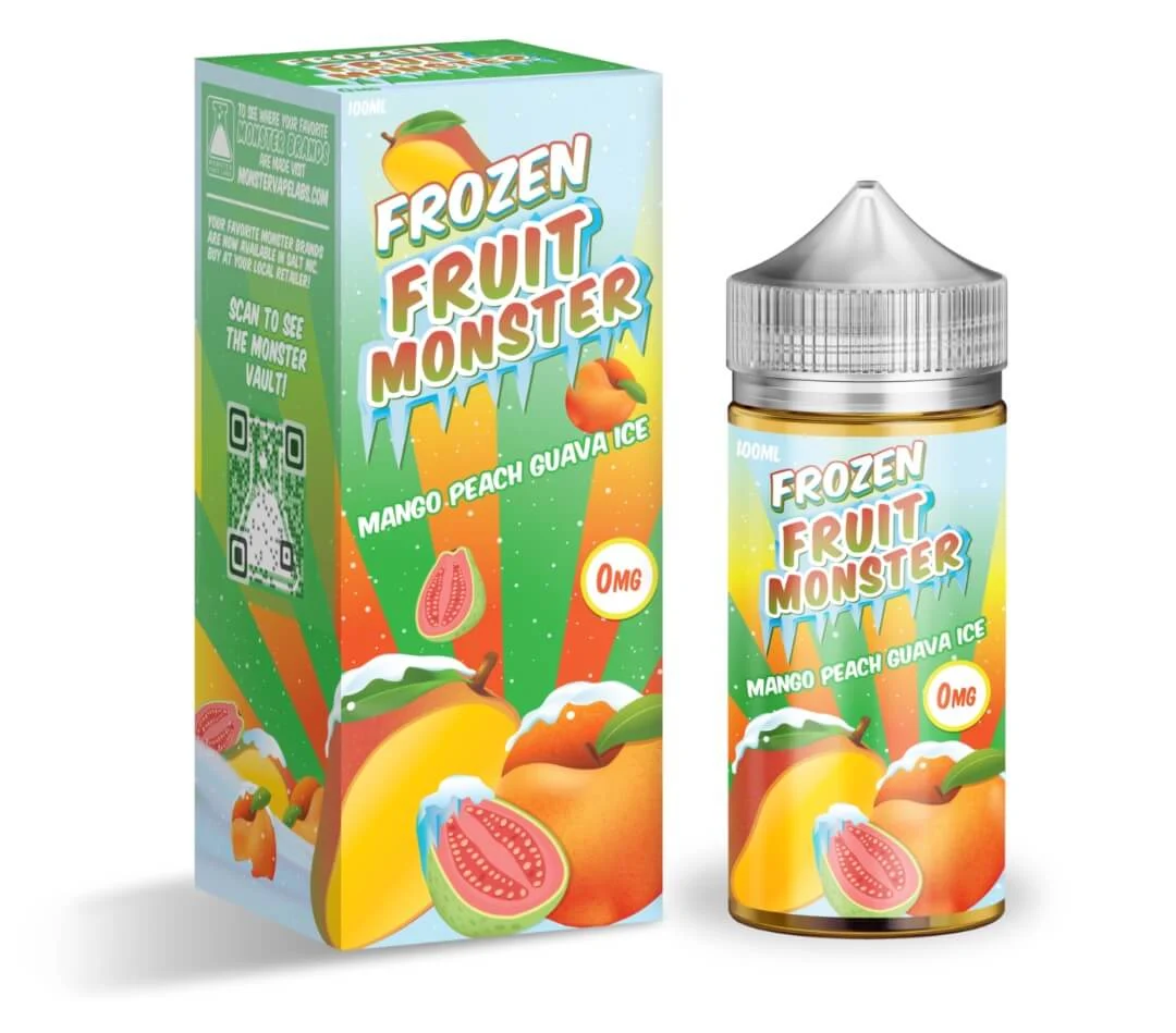 Frozen Fruit Monster Mango Peach Guava Ice eJuice