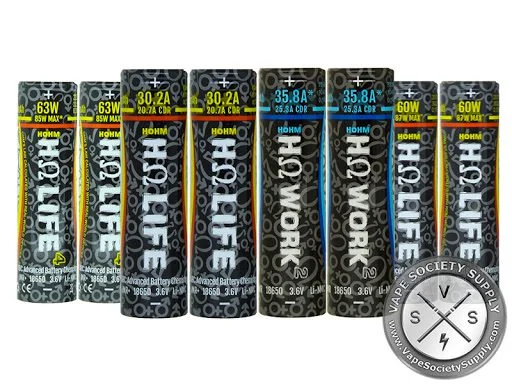 HohmTech 18650 Battery Cells (HohmLIFE & HohmWORK^2)