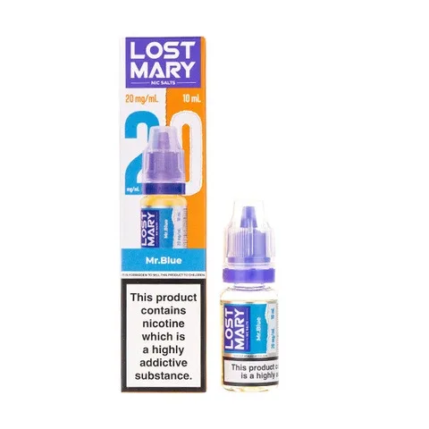 Mr Blue Nic Salt E-Liquid by Lost Mary