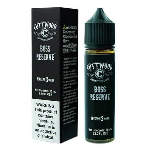 Boss Reserve Cuttwood 60mL