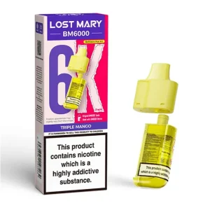 Triple Mango Lost Mary BM6000 Refill Pod