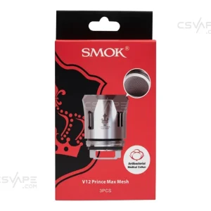 Smok TFV12 Prince Max Mesh 0.17 Replacement Coil, 3 pack
