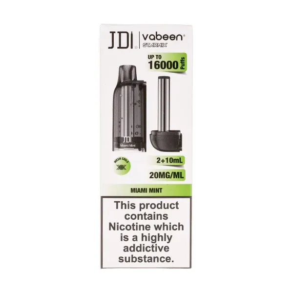 Miami Mint Vabeen Starmix 16000 Prefilled Pod + Refill by JDI
