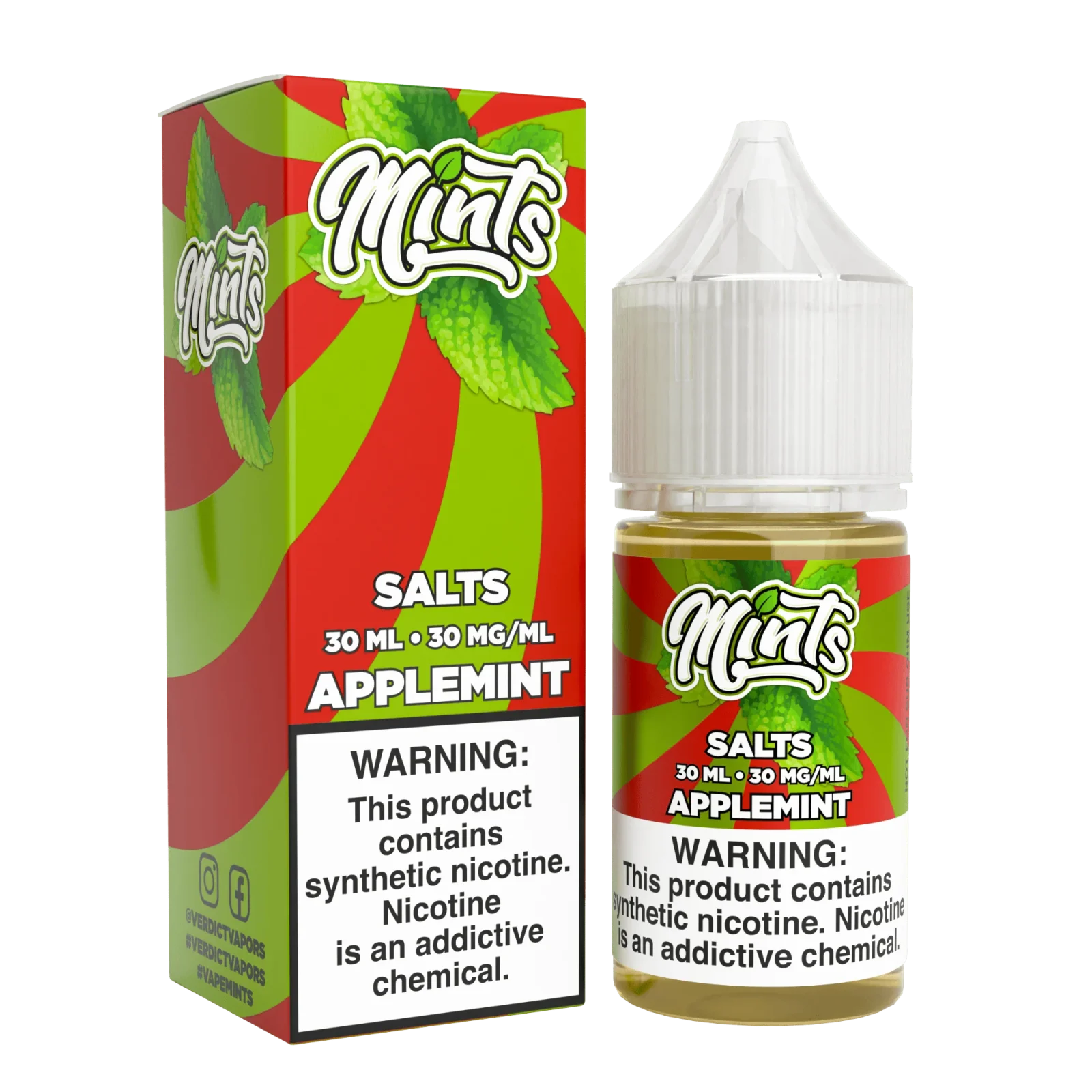 Applemint SALT - Mints Vape Co. - 30mL