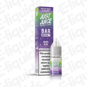 Just Juice Bar Nic Salt Grape Aloe