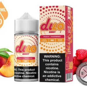 Peach Raspberry DUO BURST 100ml