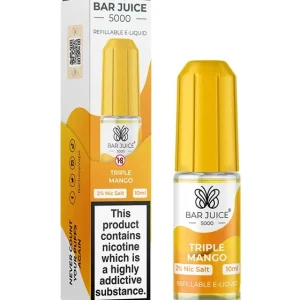 Triple Mango Nic Salt E-Liquid - Bar Juice 5000
