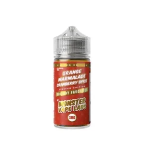 Orange Marmalade Cranberry Spice Jam Monster Holiday 100mL