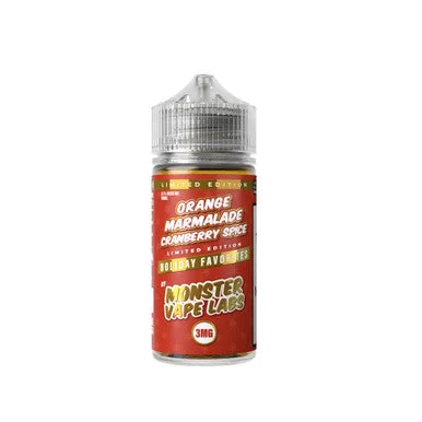 Orange Marmalade Cranberry Spice Jam Monster Holiday 100mL