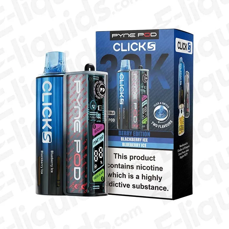 Pyne Pod Click S 30K Berry Edition Prefilled Pod Kit