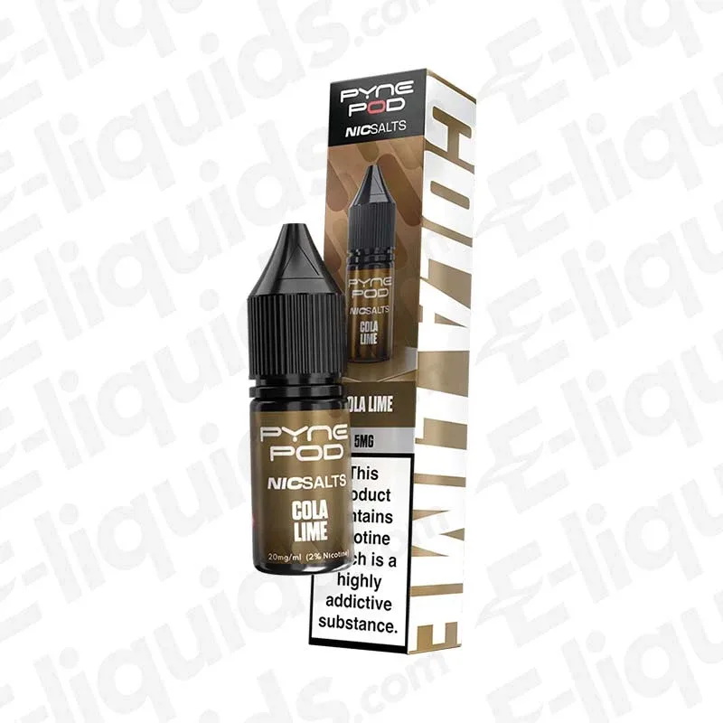 Pyne Pod Cola Lime Nic Salt