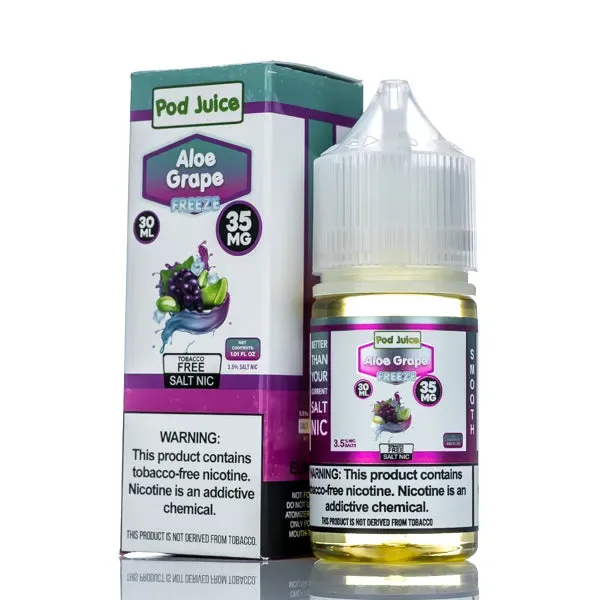 Pod Juice Salt - Aloe Grape Freeze - 30ml
