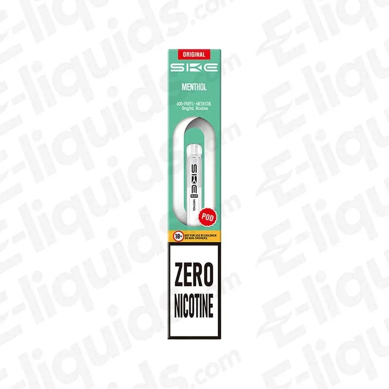 SKE Bar 600 0mg Menthol Prefilled Pod