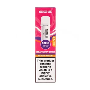 Strawberry Burst Crystal 600 Pro Prefilled Pods by SKE