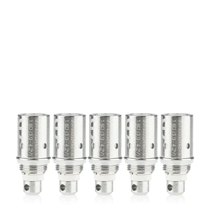 Aspire BVC Replacement Coil for Spryte/K1/K2/ET/CE5 (5-Pack)