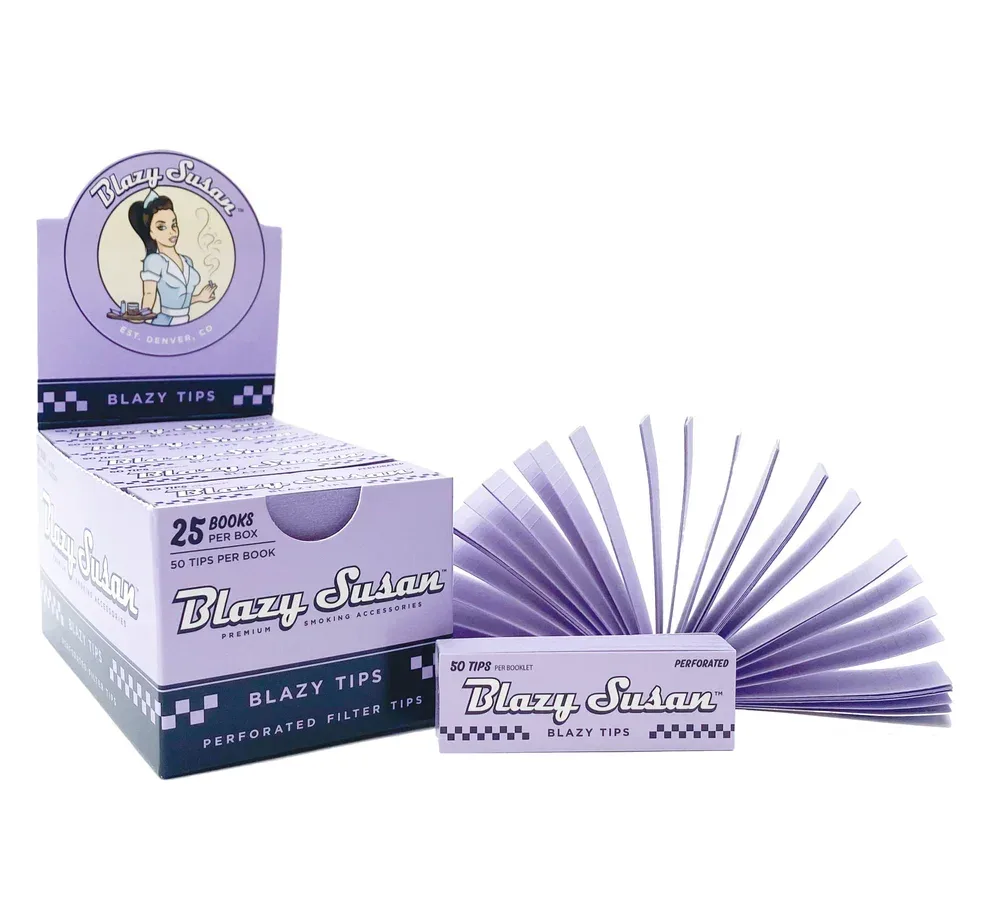 Blazy Susan Purple Filter Tips