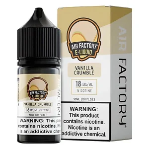 Vanilla Crumble | Air Factory Salt | 30mL