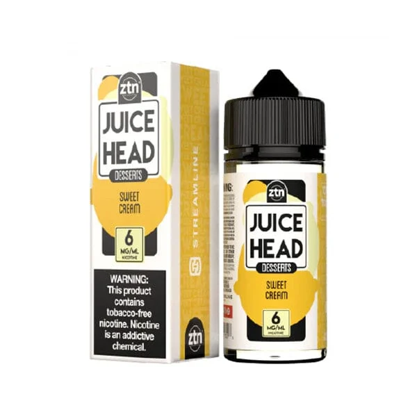 Sweet Cream Freebase E-Juice by Juice Head 100mL