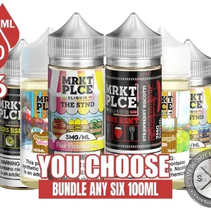 MRKT PLCE Vape Juice Bundle 6x100ml (600ml)