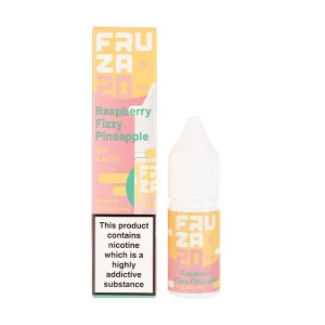 Raspberry Fizzy Pineapple Nic Salt E-Liquid by Fruza