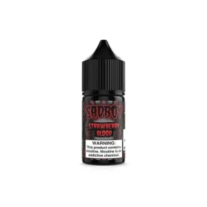 Strawberry Blood Ice by Sadboy Salts | 30mL Iced Strawberry Candy