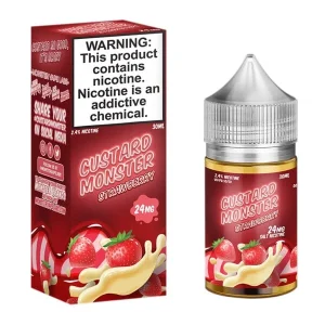 Strawberry Custard by Custard Monster Salts 30ml