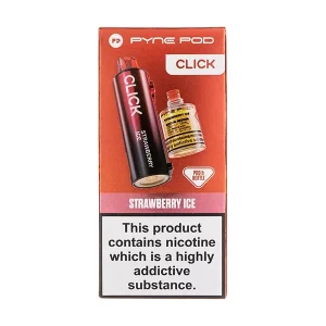 Strawberry Ice Pyne Pod Click Pod & Bottle