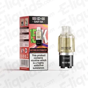 SKE Bar 15K Watermelon Strawberry Prefilled Pod