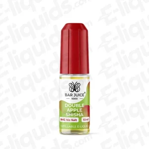 Bar Juice 5000 Double Apple Shisha Nic Salts