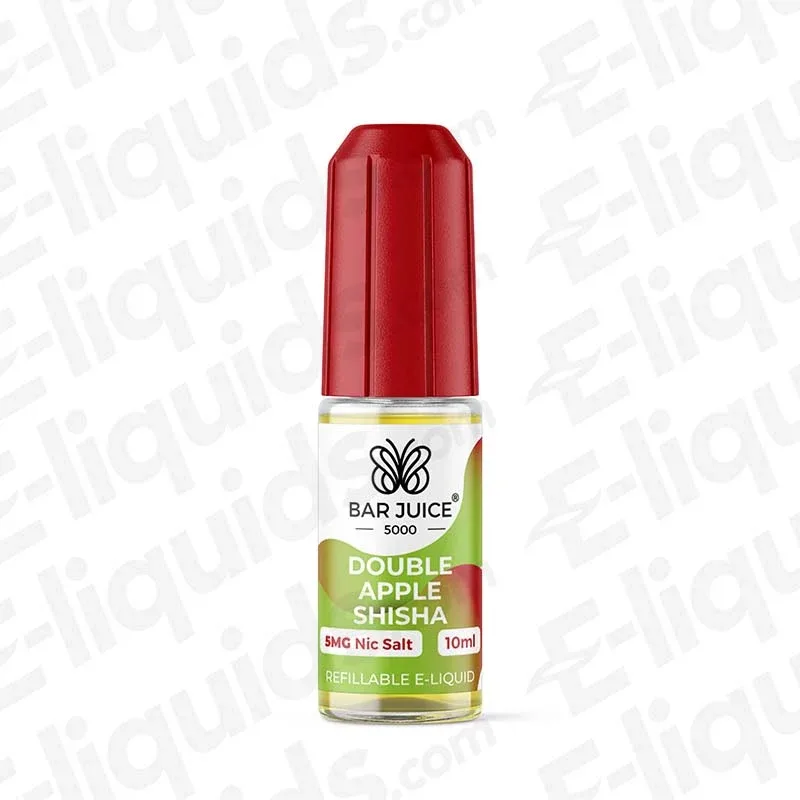 Bar Juice 5000 Double Apple Shisha Nic Salts