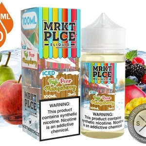 Iced Fuji Pear Mangoberry MRKT PLCE 100ml