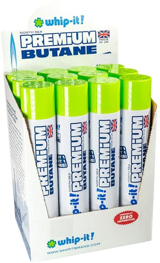 Whip-It Premium Butane 420mL (Buy 3 Cases, Get 3 Cases Free)