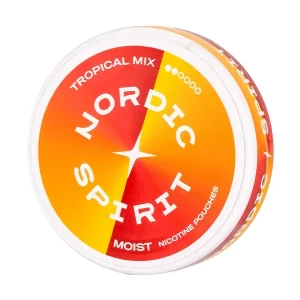Tropical Mix Standard Nicotine Pouches by Nordic Spirit