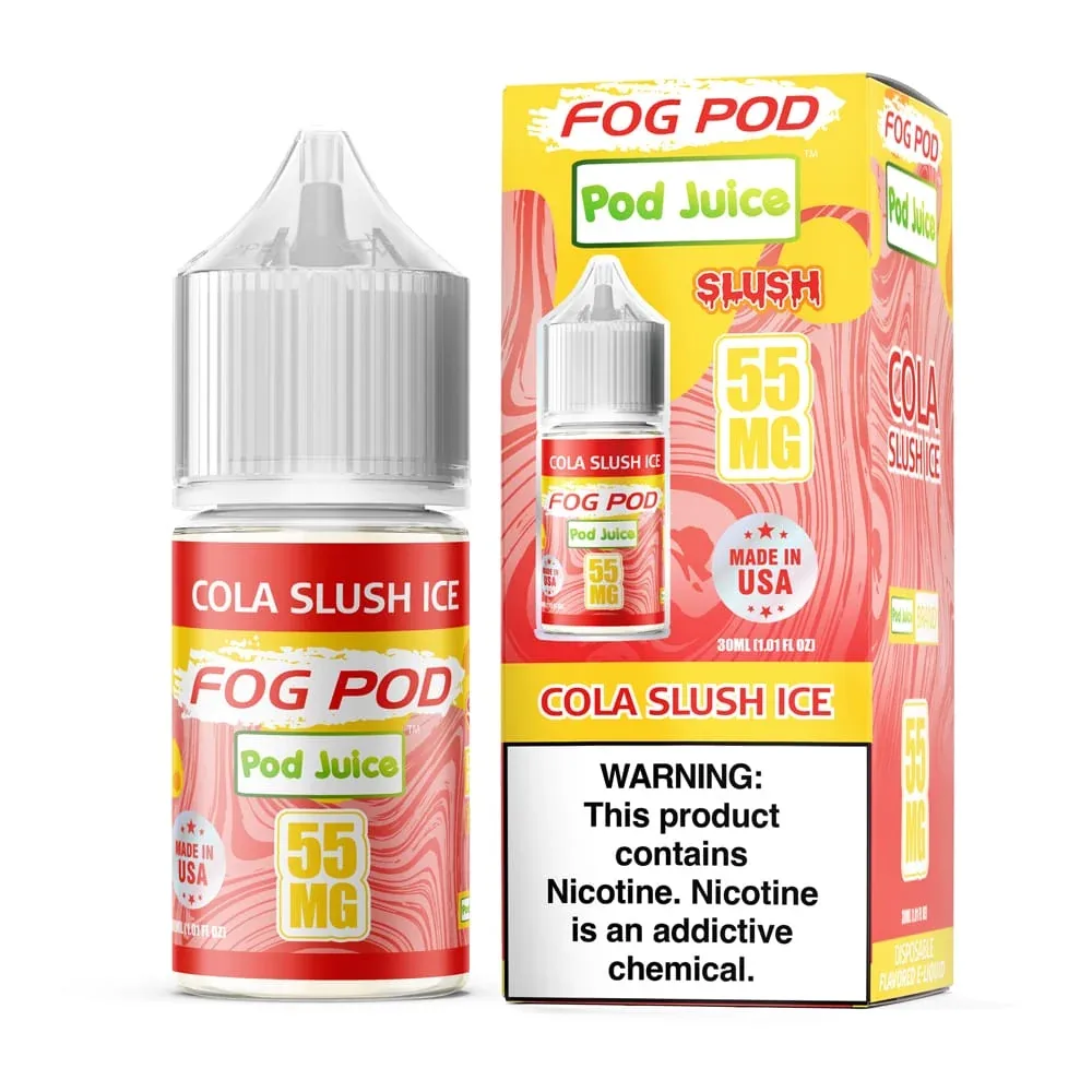 Cola Slush ICE SALT - Fog Pod x Pod Juice - 30mL