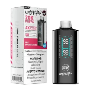 Flavour Beast Unleashed DCP 20K Disposable Epic Sour Berries